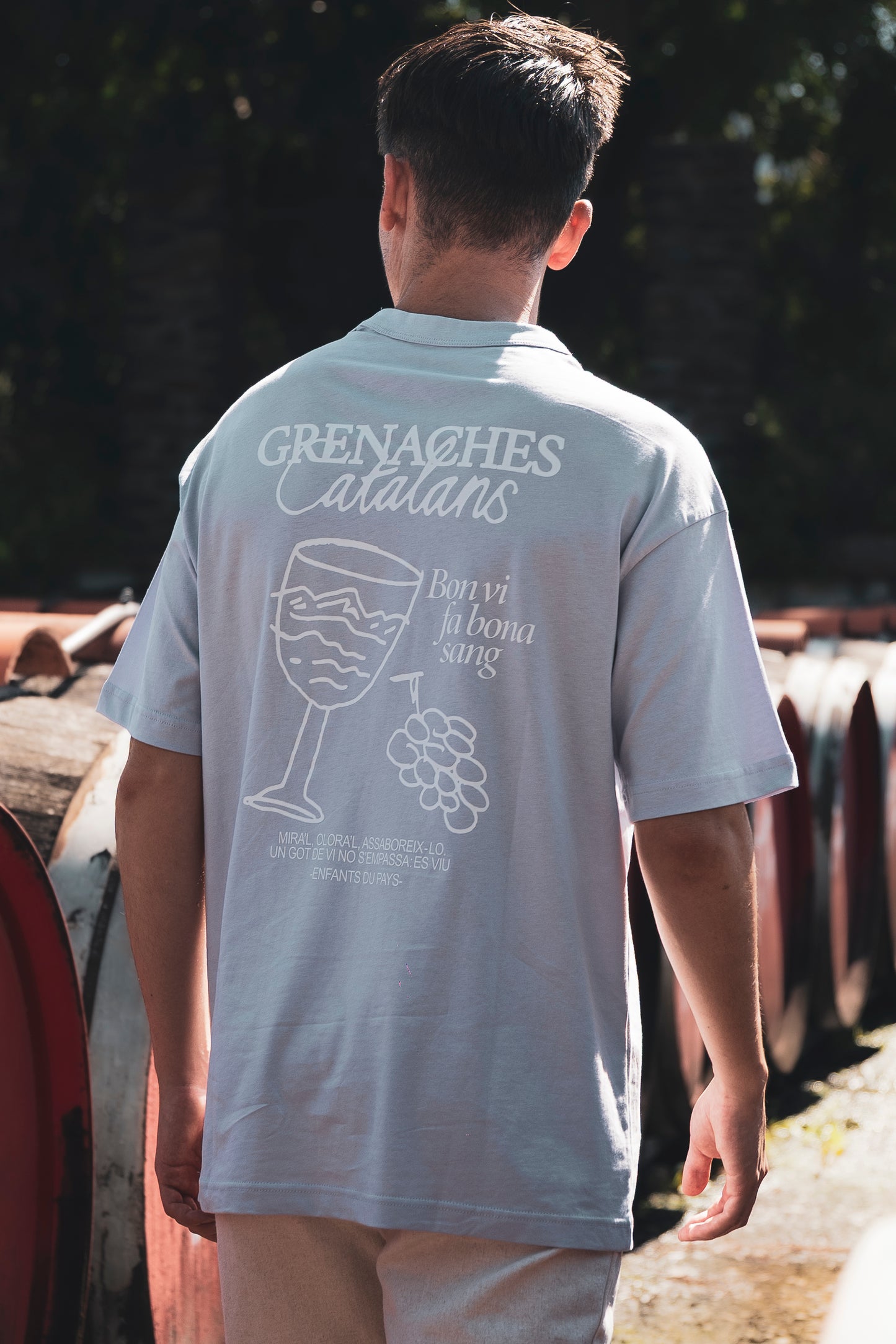 T-shirt "Grenaches Catalan" Lila