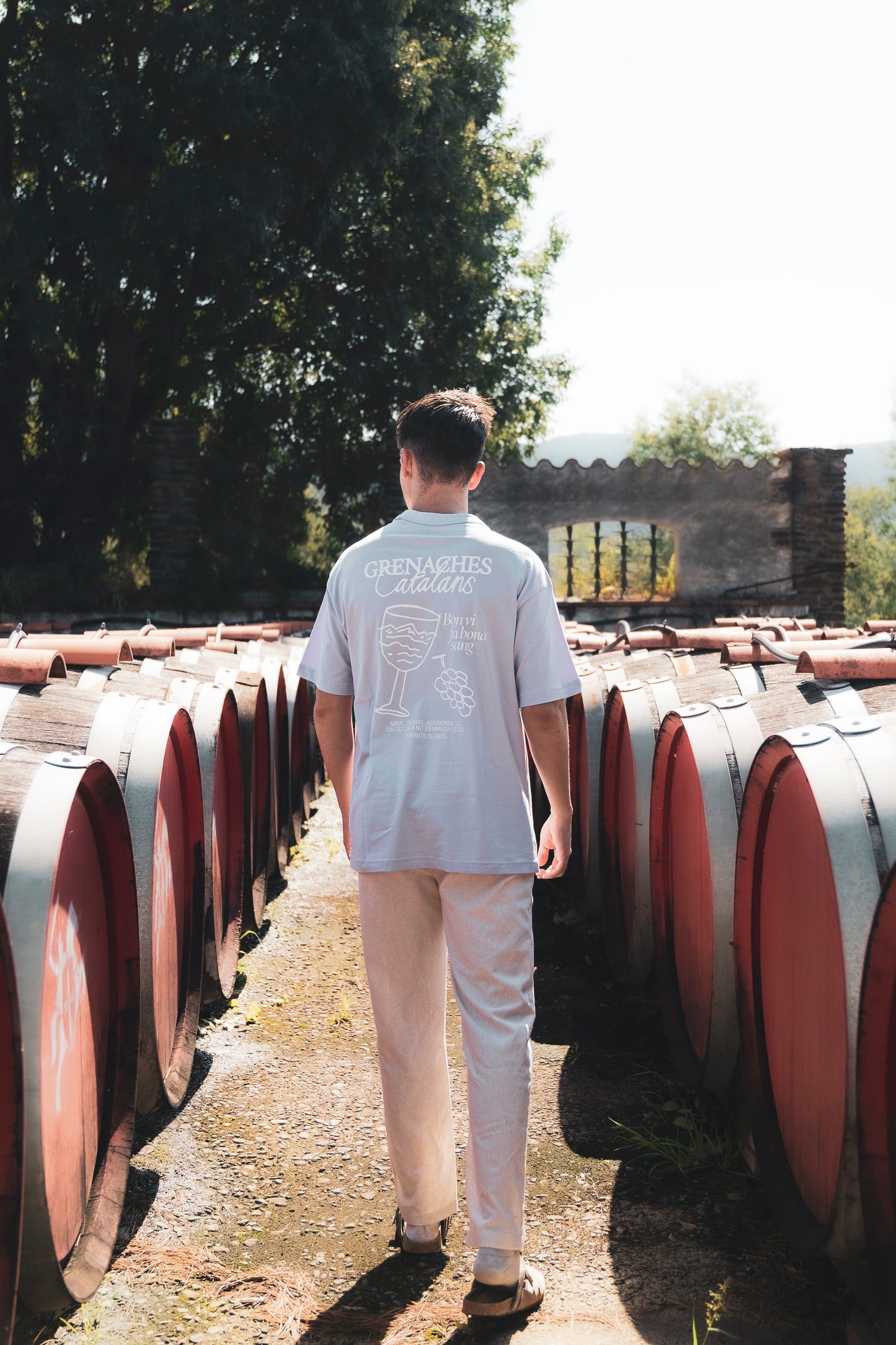 T-shirt "Grenaches Catalan" Lila