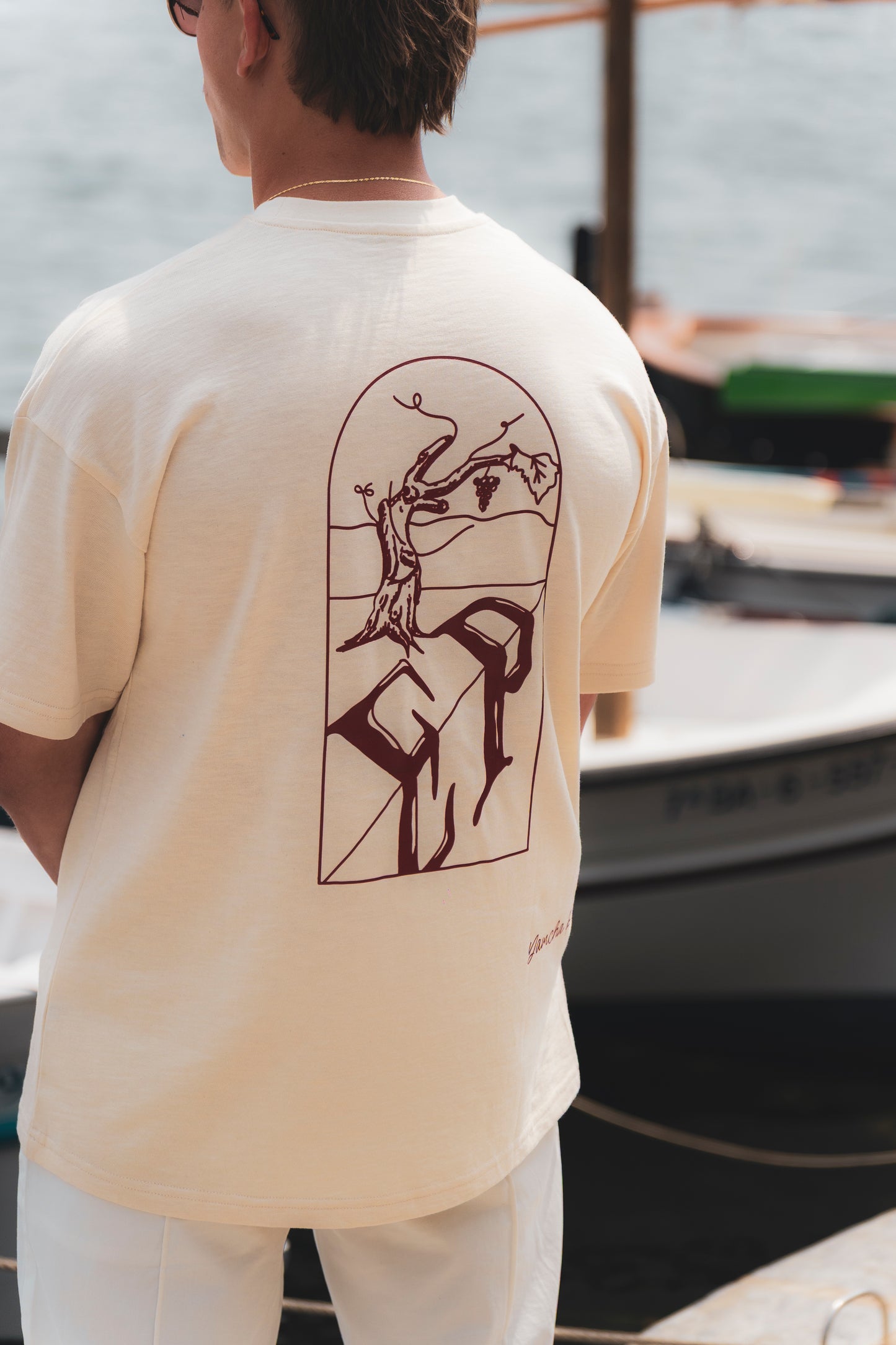 T-Shirt OverSize Beige ÉDITION LIMITÉE