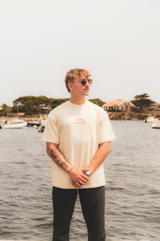 T-Shirt OverSize Beige ÉDITION LIMITÉE